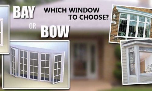 What is the difference between Bay window style and Bow window style?